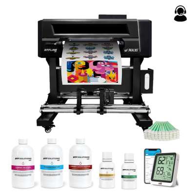 DTF MAXi 17 DTF Printer (includes Dual Printhead DTF Printer with Embedded Roll Feeder, RIP Software, Training and Onboarding)