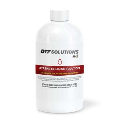 DTF XTREME Printhead Cleaning Solution (for flushing Continuous Ink Tubing, or to unclog stubborn clogs in printheads)