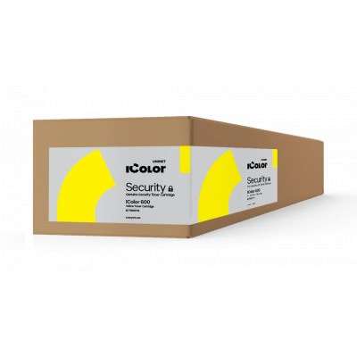 iColor 600 Yellow Security toner and drum cartridge