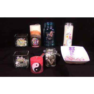 iColor AquaClear 1 Step Paper for Hard Surfaces and Candles 8.5 in x 11 in (216 x 279mm) - includes 100 pcs